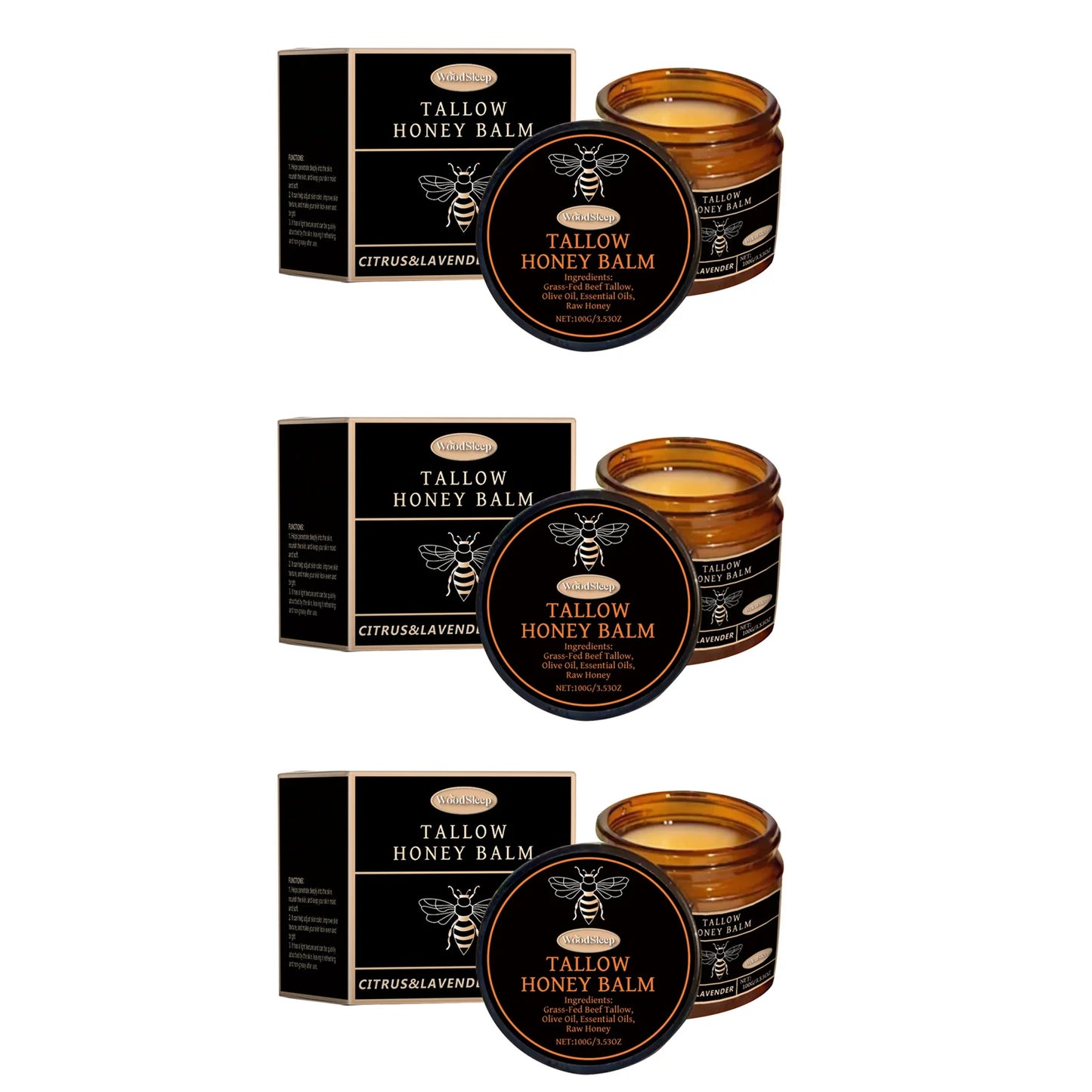 Beef Tallow Face Cream Dark Spots Removal Fine Lines Repair Firming Lifting Sagging Improvement Moisturizing Nourish Skin Care